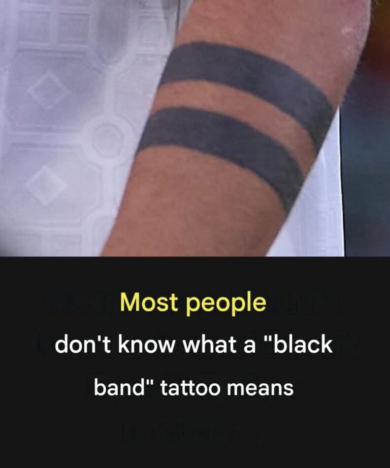 The meaning of the “black band” tattoo explained